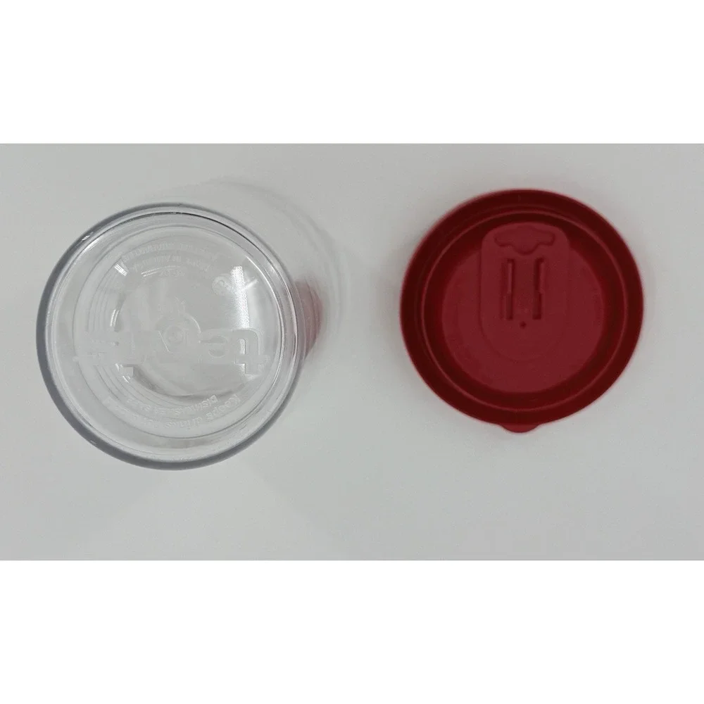 Boston Whaler Boat Embroidered Patch Logo Clear Tervis Tumbler 16 Oz w/ Red Lid